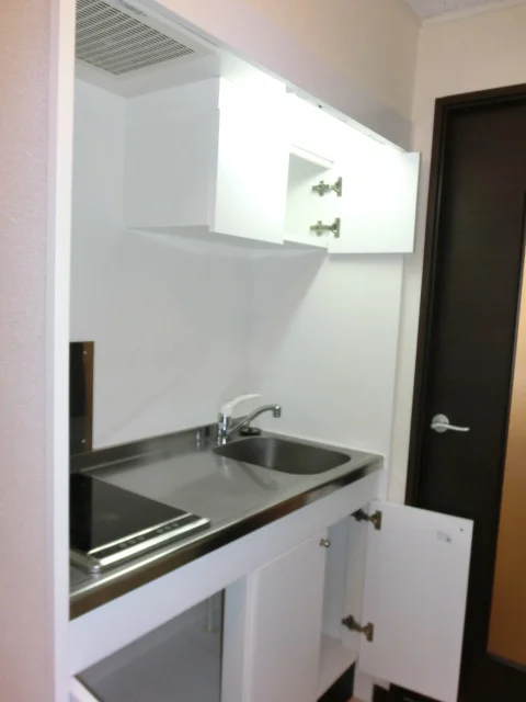 2口の電気コンロ