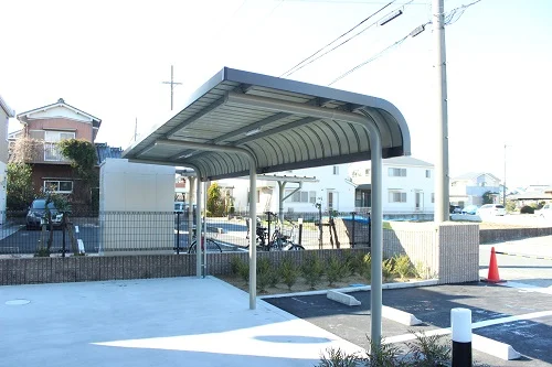 屋根付き駐輪場