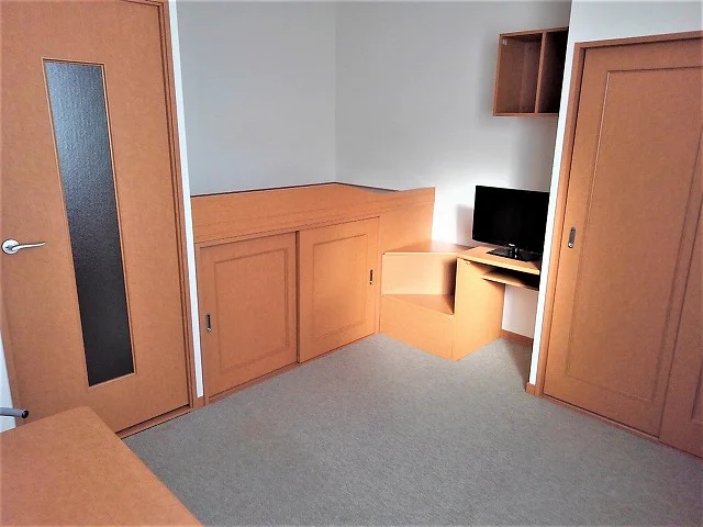 ベッド下収納もあり多くの荷物が入ります