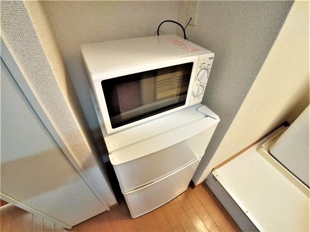 レンジと冷蔵庫