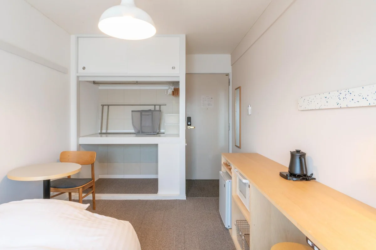 押し入れはゆったりサイズ。