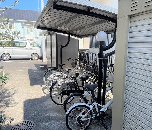 屋根付き駐輪場