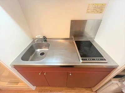 混合水栓キッチンです！