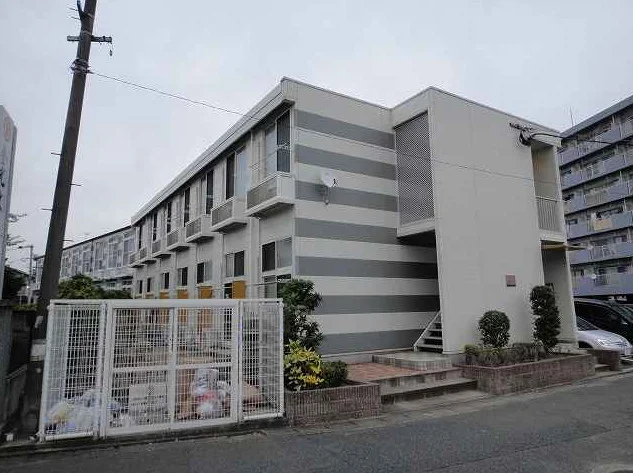 宅外ゴミ置き場（レオパレス吉住Ⅱゴミ置き場）