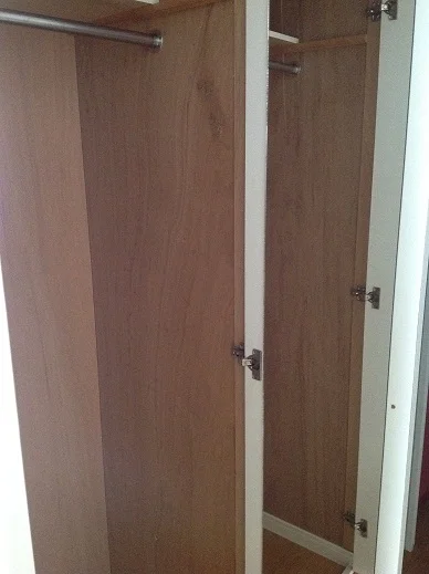 クローゼット内に全身鏡が付いています♪