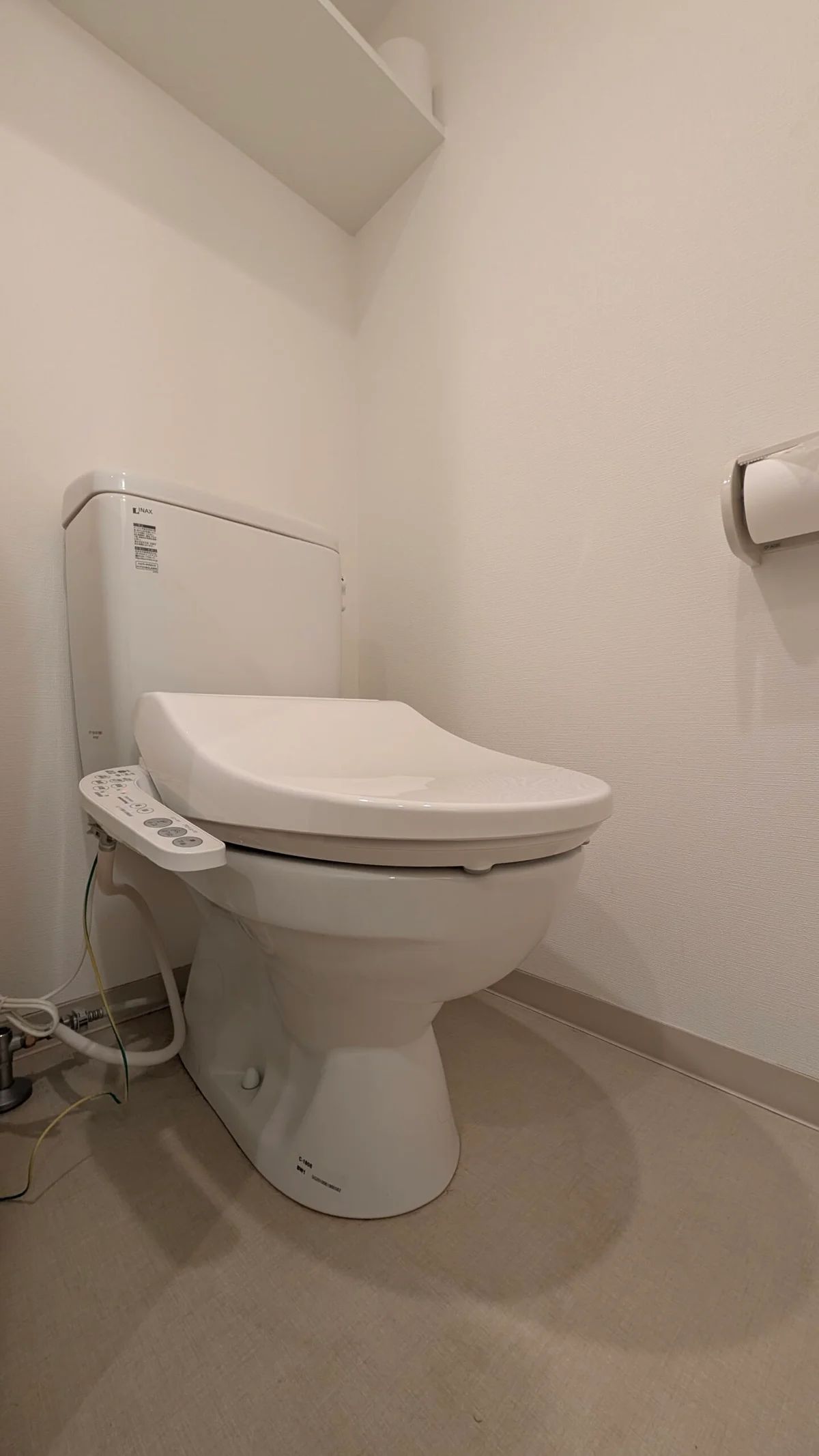 ウォッシュレット付き♪