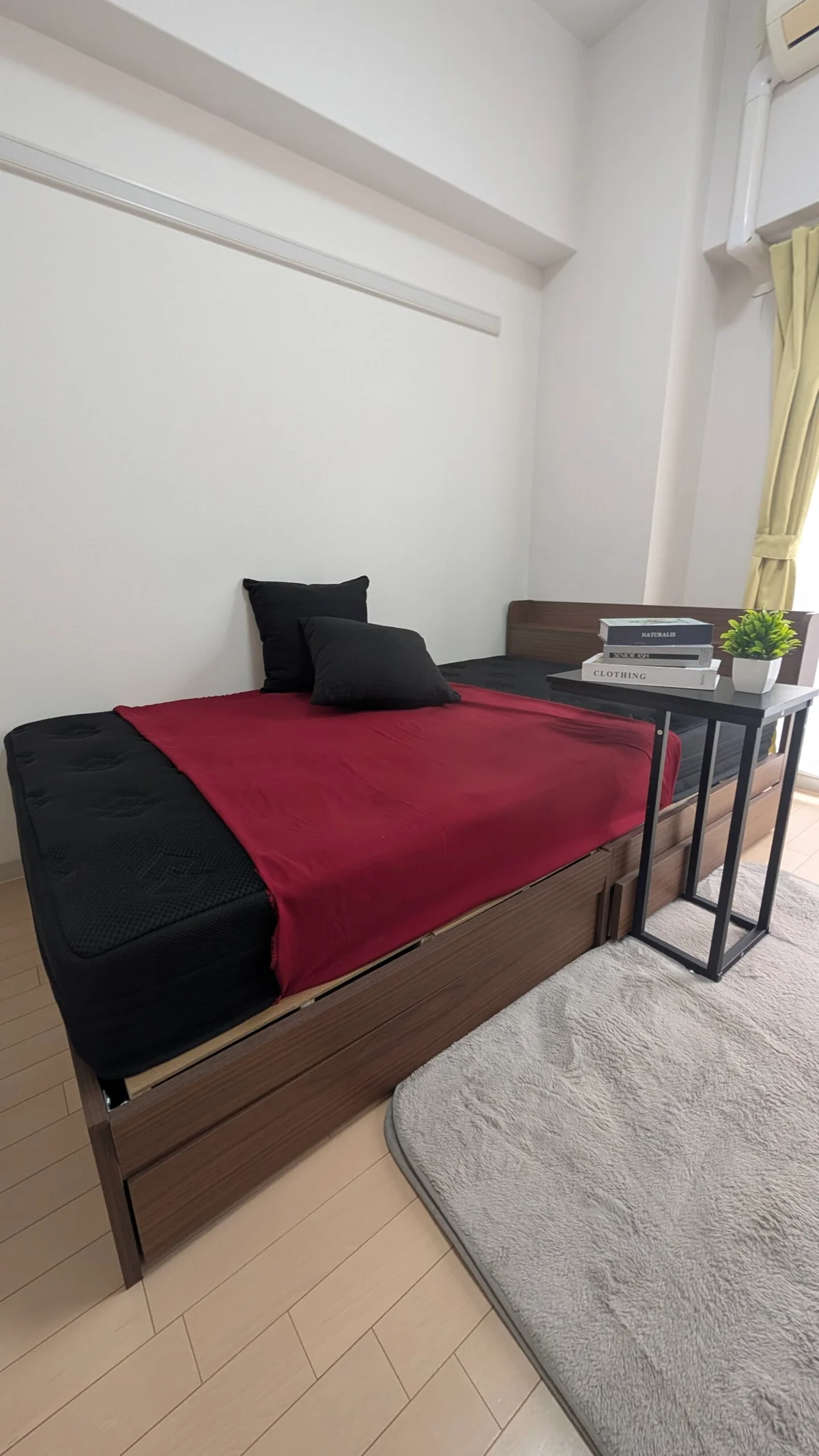 ふかふか♪セミダブルベッド♪