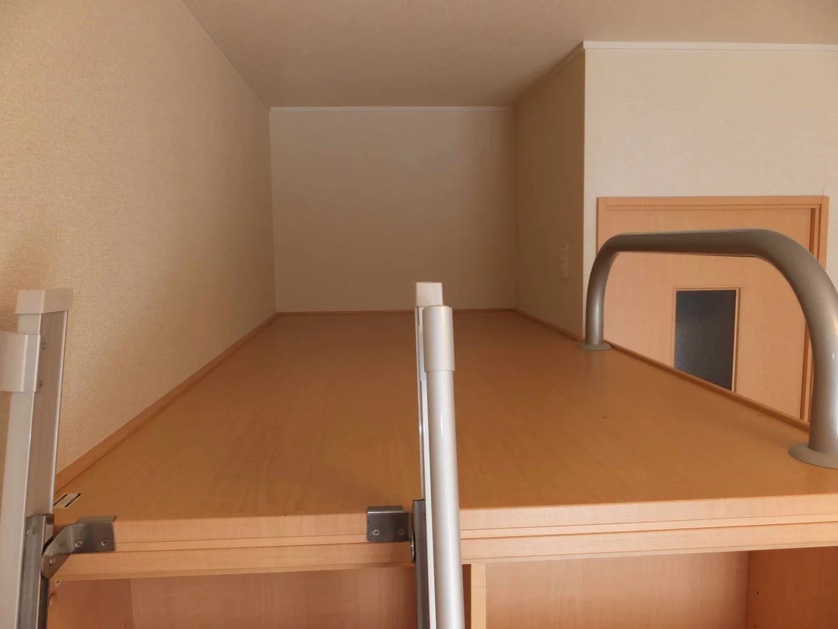 寝室としても収納としても利用可能です！