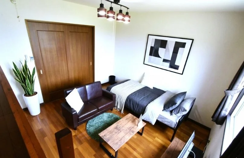 家具家電が豊富なラインナップで旅行者様・会社出張・学校研修などに最適！