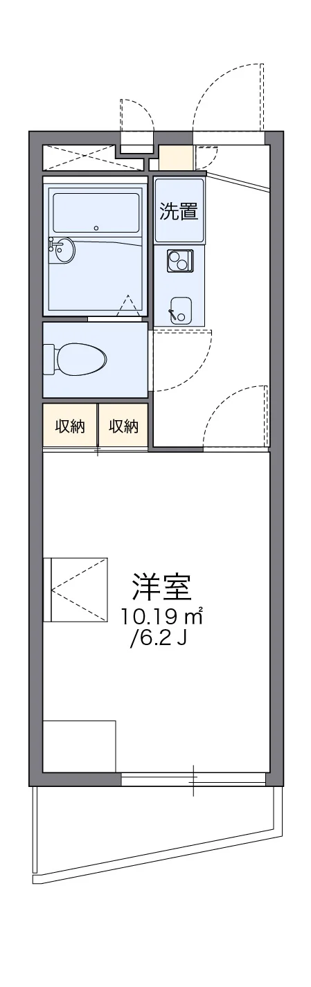 代表的な間取のため実際の間取とは異なる場合があります