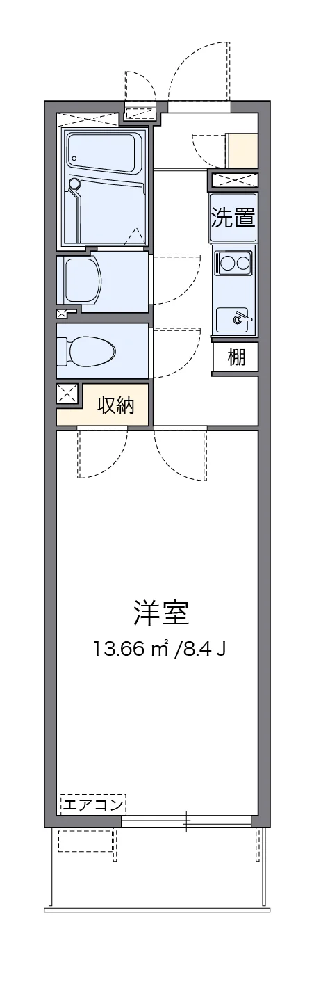代表的な間取のため実際の間取とは異なる場合があります