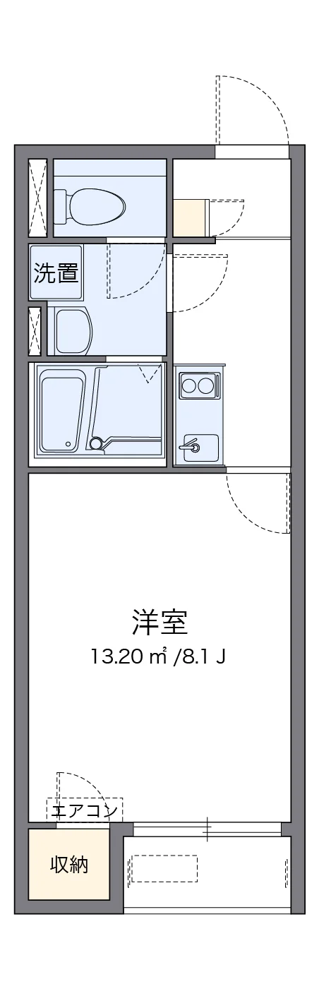 代表的な間取のため実際の間取とは異なる場合があります