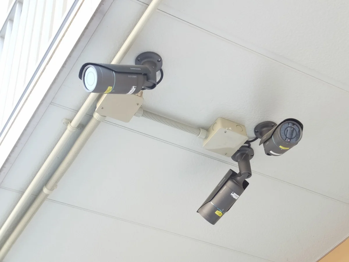 防犯カメラ設置済みの物件です。