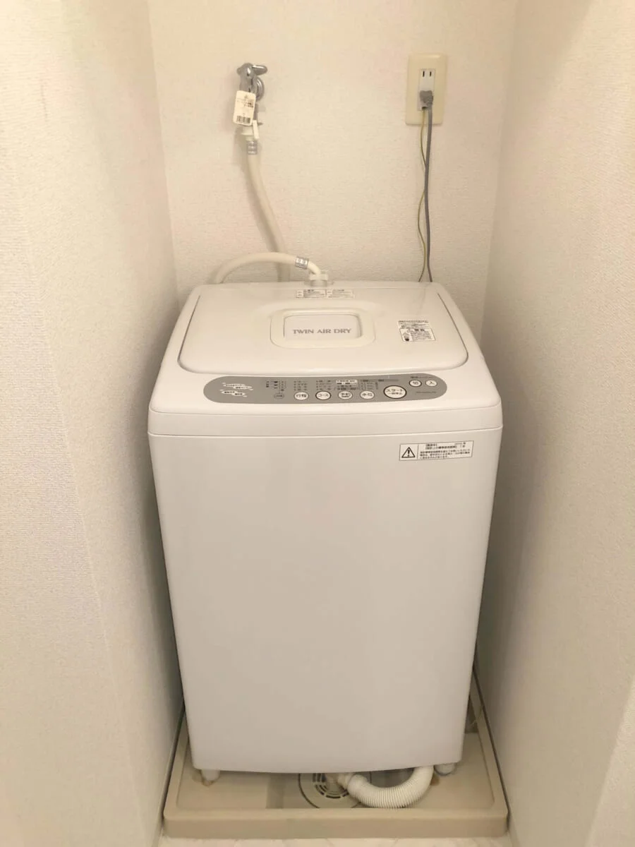 洗濯機完備です♪