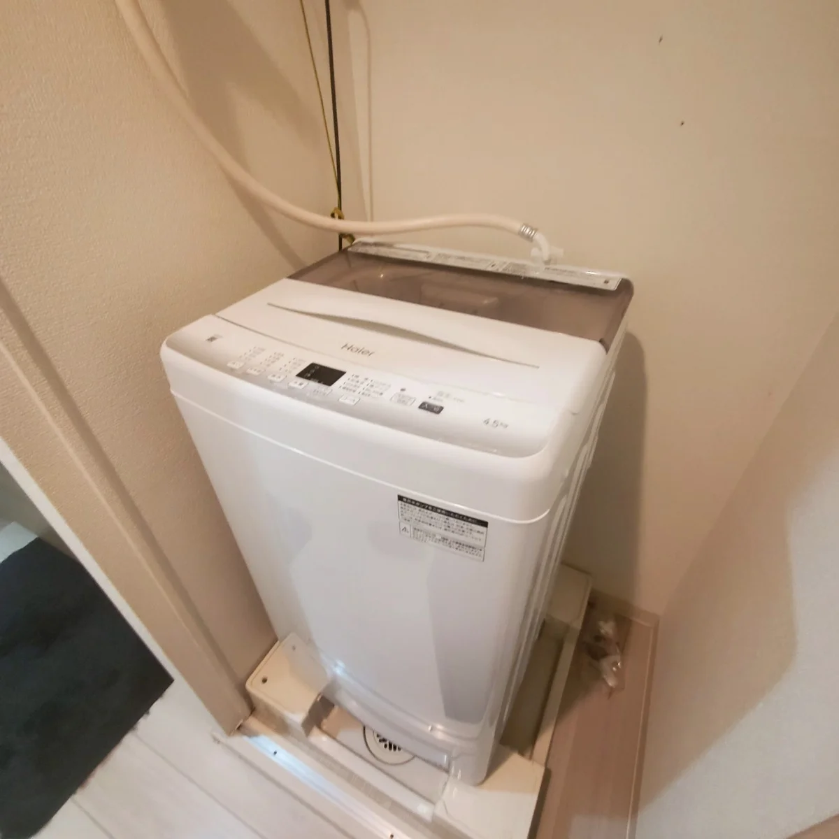 洗濯機完備です♪