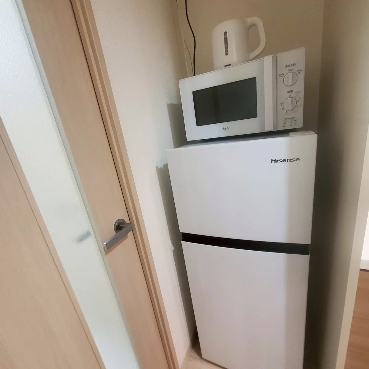 冷蔵庫・電子レンジ完備♪