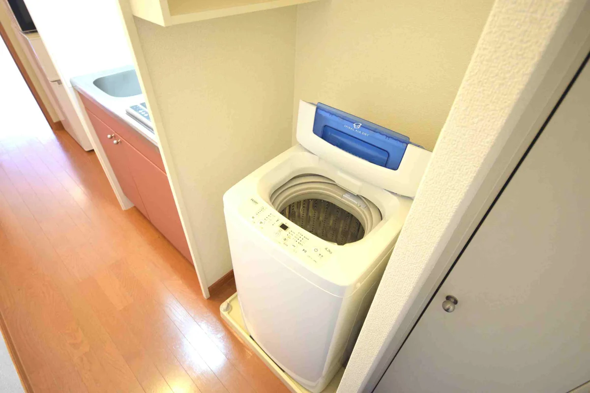 大型家電も備わってます♪