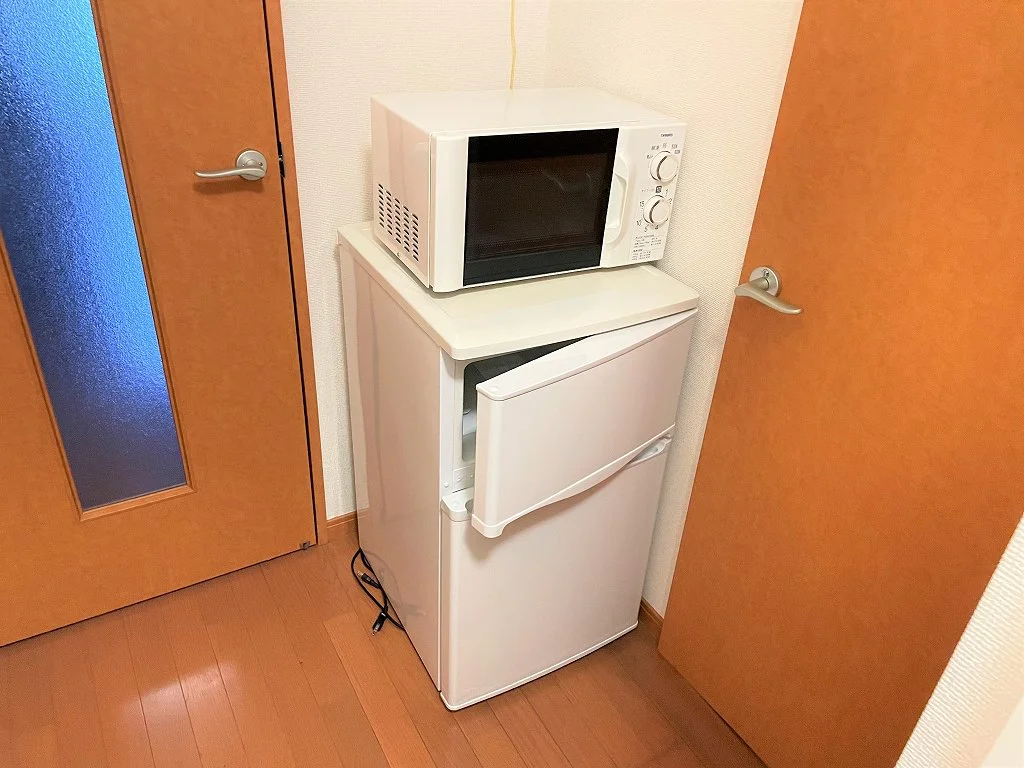 テレビ、冷蔵庫、洗濯機、電子レンジ付物件
