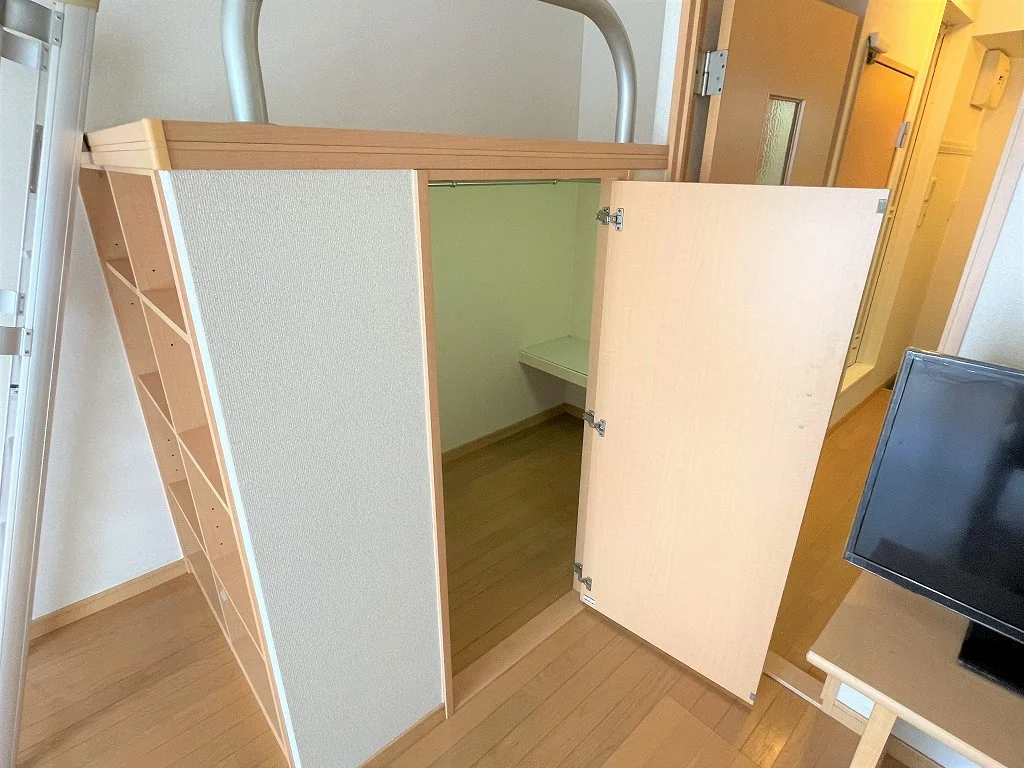 ウォークインクローゼット付き