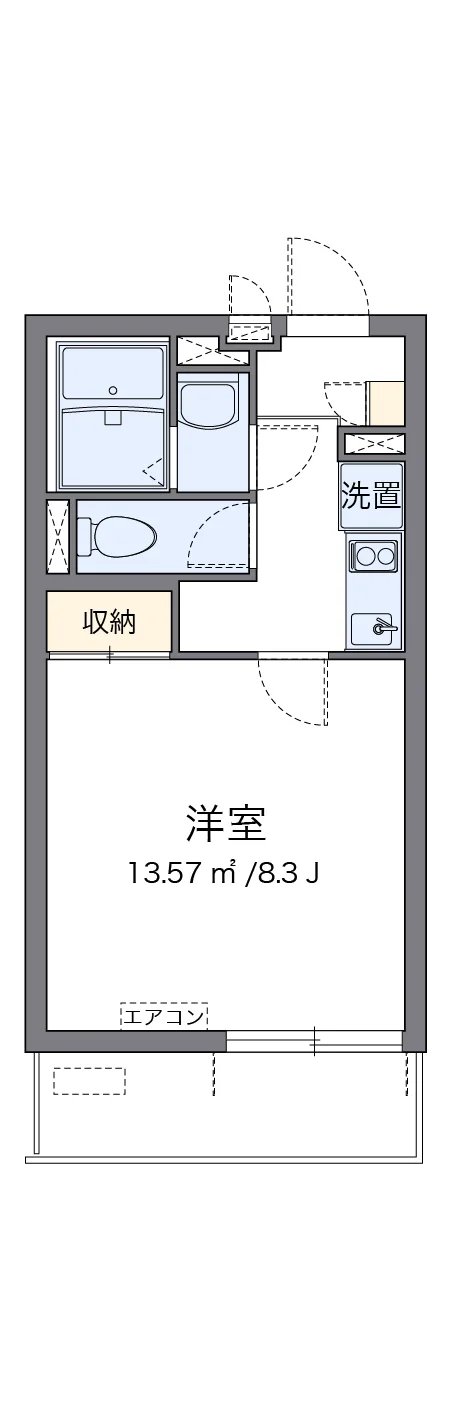 代表的な間取のため実際の間取とは異なる場合があります