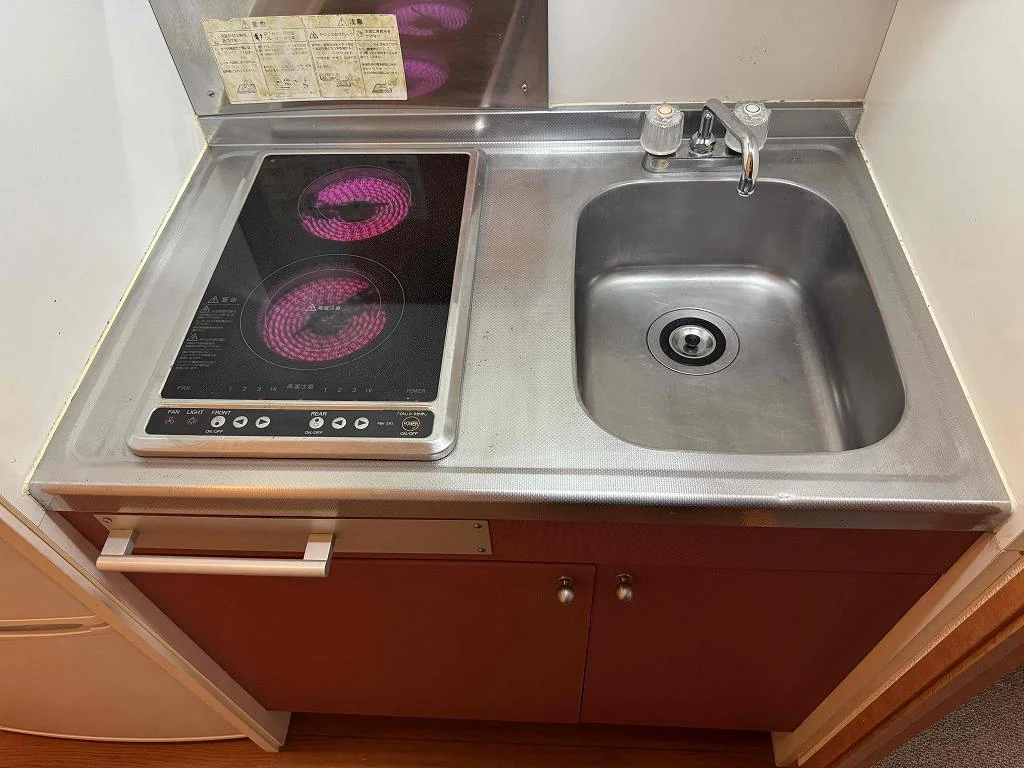 安心安全の電気コンロ　2口