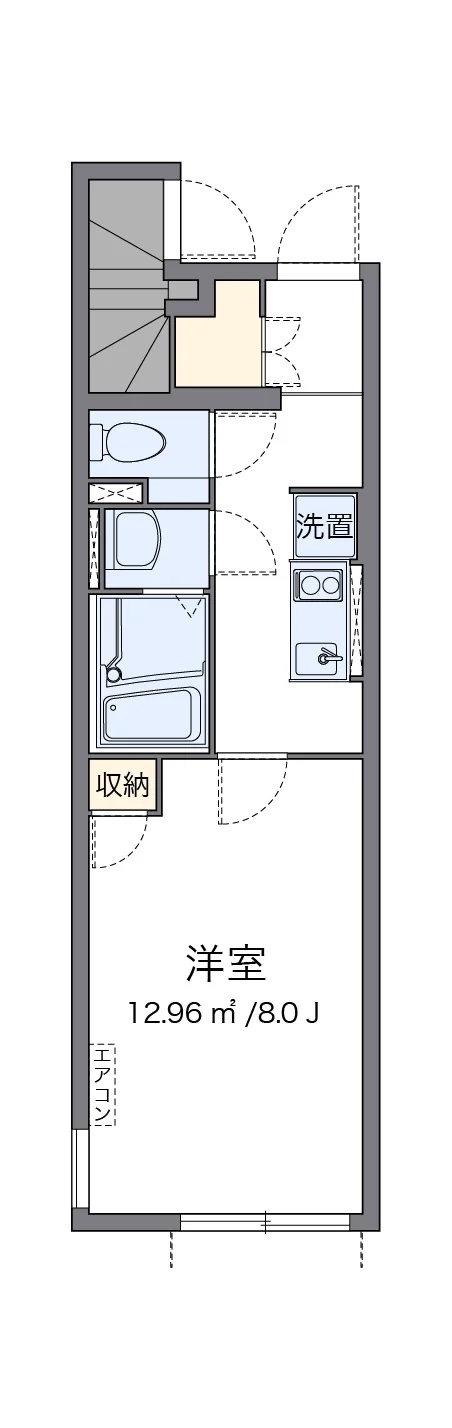 代表的な間取のため実際の間取とは異なる場合があります