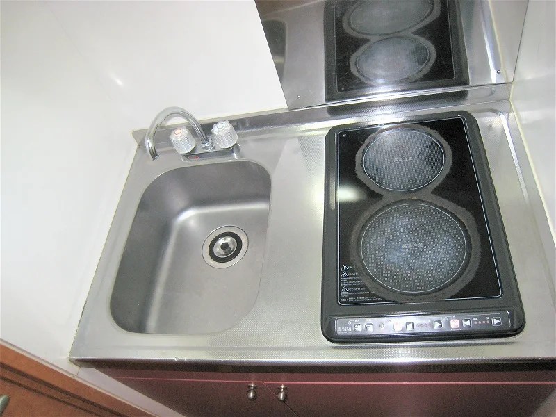 2口コンロです。