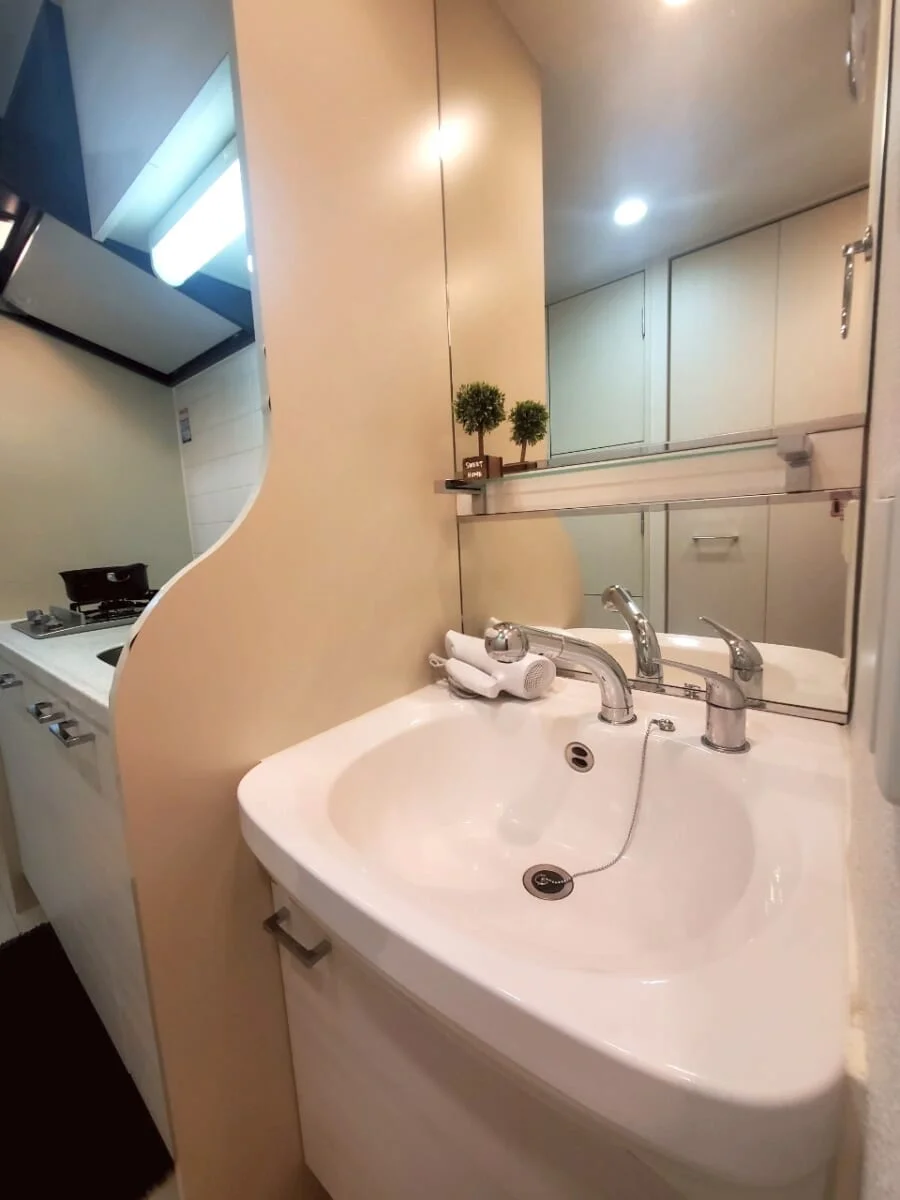 独立洗面台付き♪