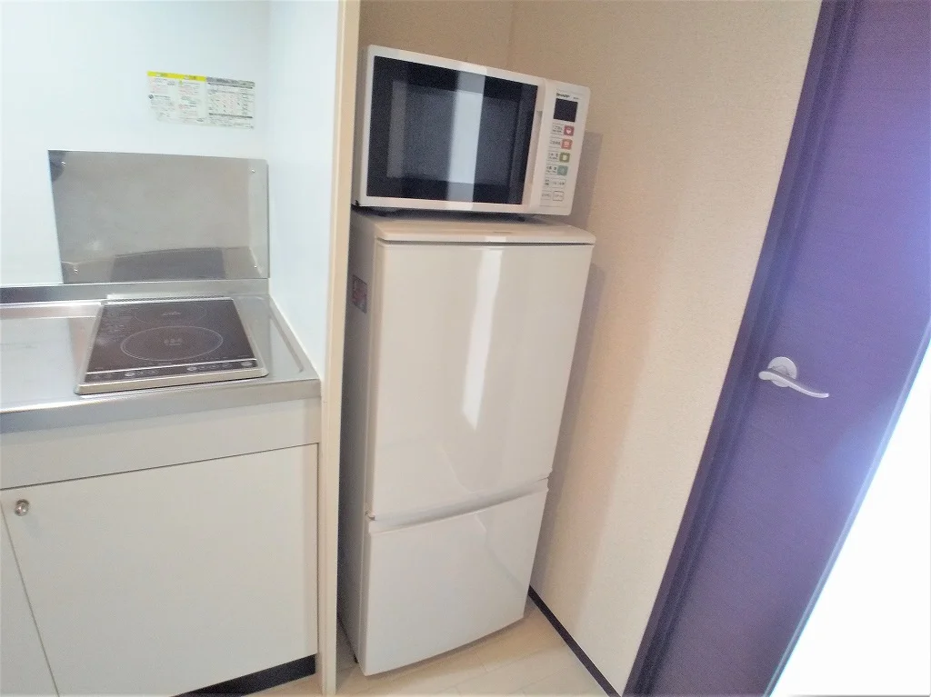 電子レンジと冷蔵庫