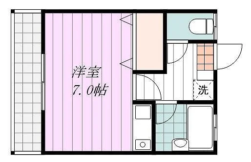 １Ｒ2階のお部屋です☆☆設備も充実したお部屋になっており、オススメ物件です♪♪