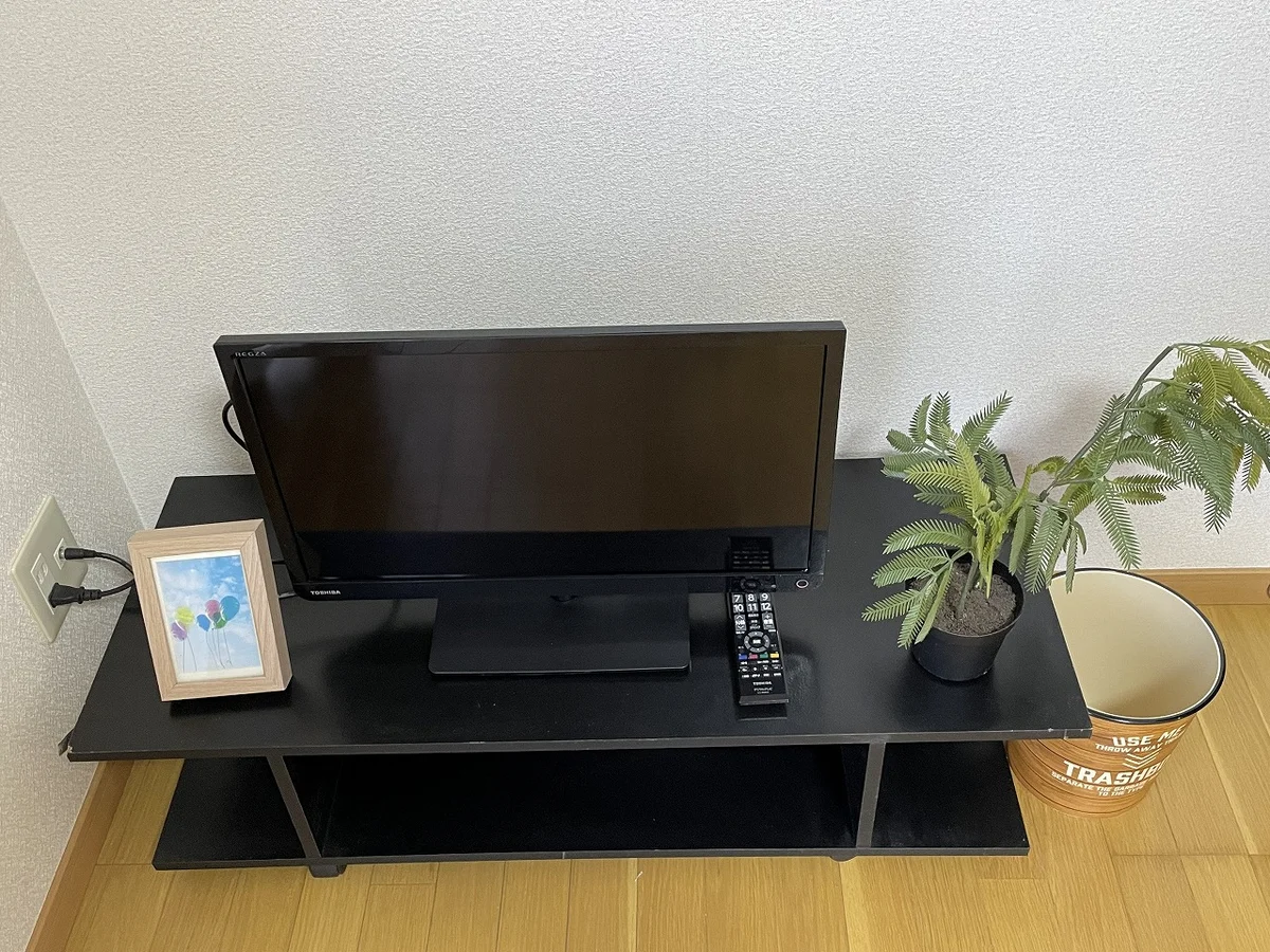 電気も通電しておりますので、手続き不要でテレビを見ることができます♪♪