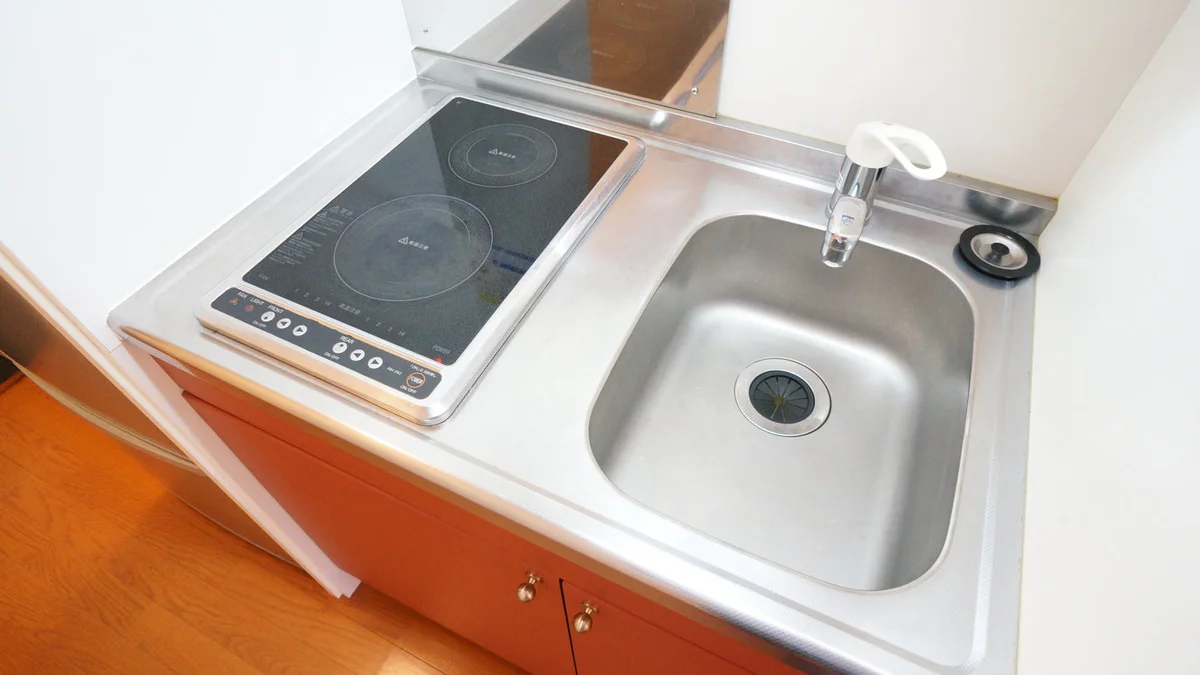 安心安全の電気コンロ　2口