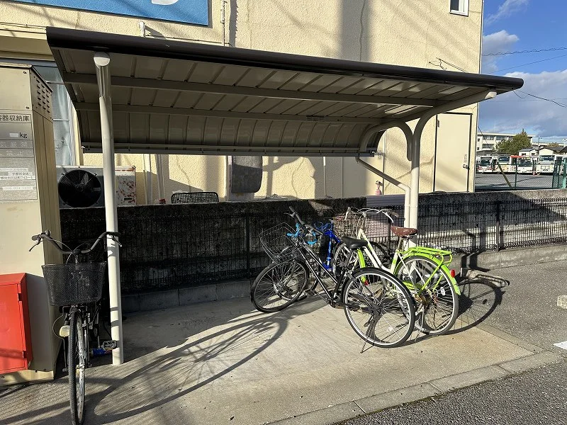 入居者様専用駐輪場です。