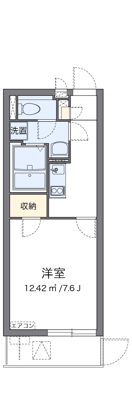 代表的な間取のため実際の間取とは異なる場合があります