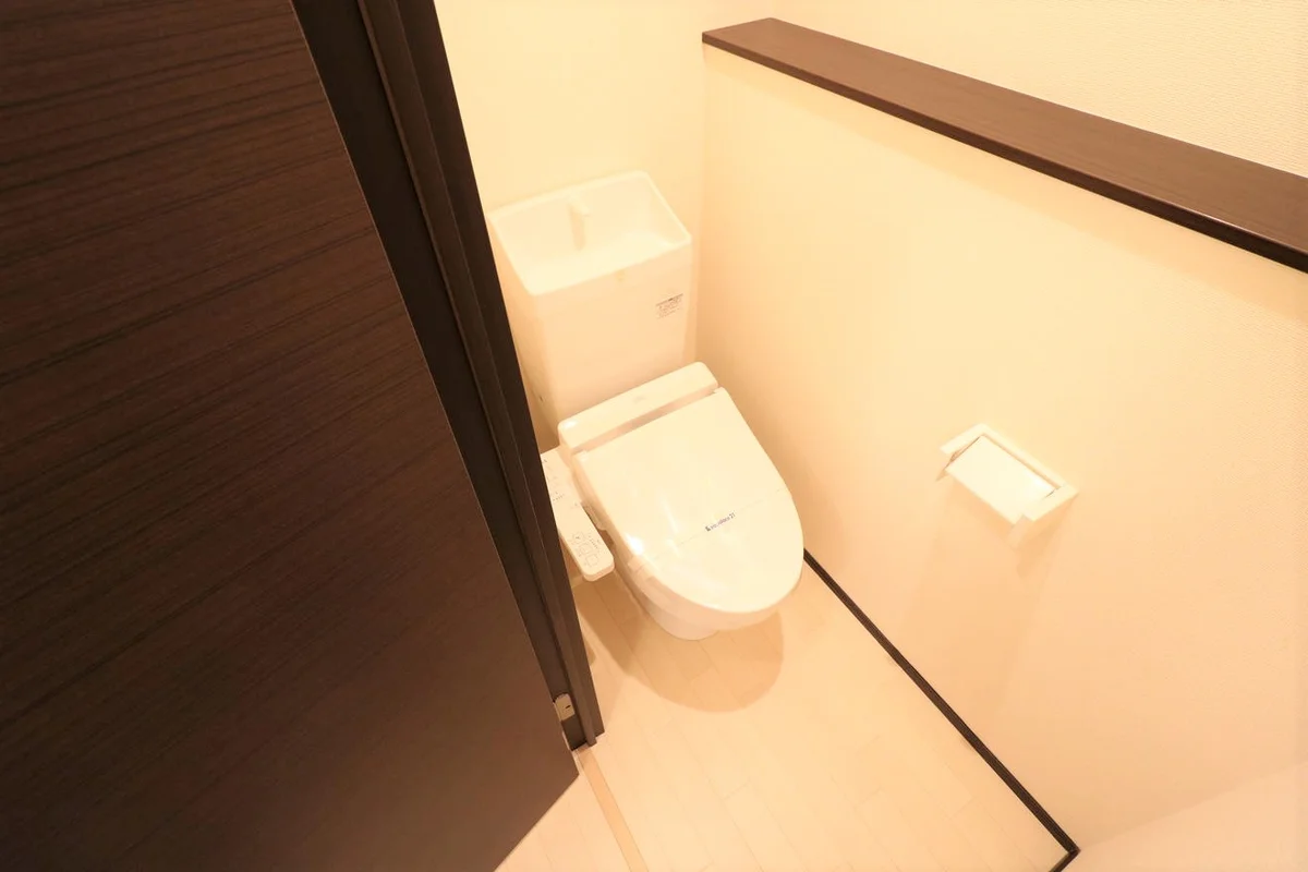 温水洗浄便座を完備しており快適な毎日を！