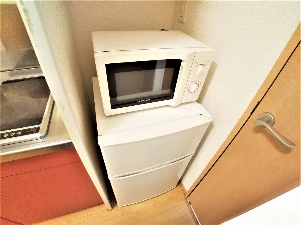 レンジと冷蔵庫