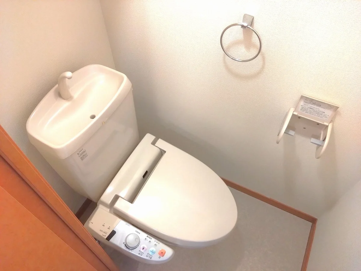 温水便座付きで快適生活
