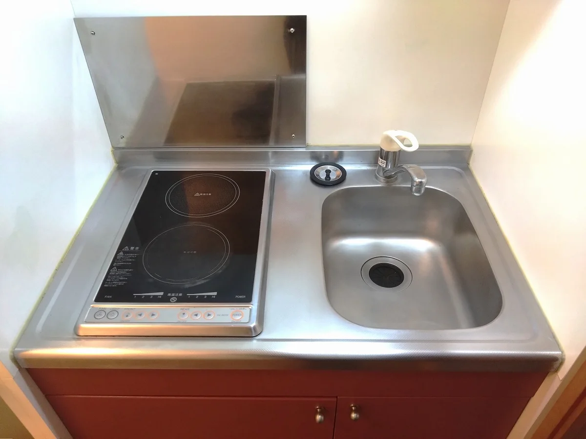 安心安全の電気コンロ　2口