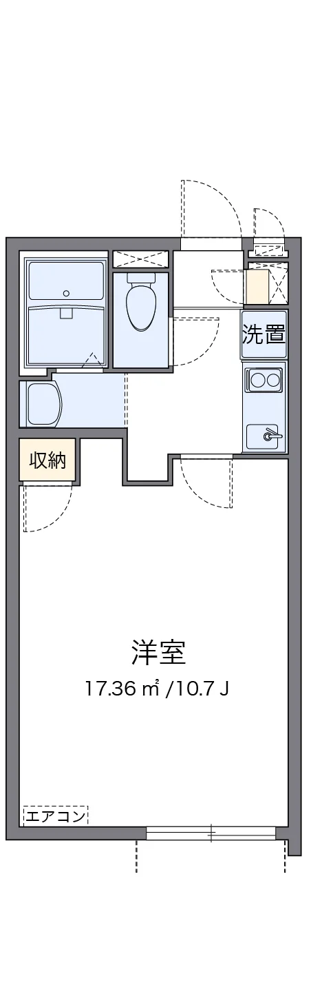 代表的な間取のため実際の間取とは異なる場合があります