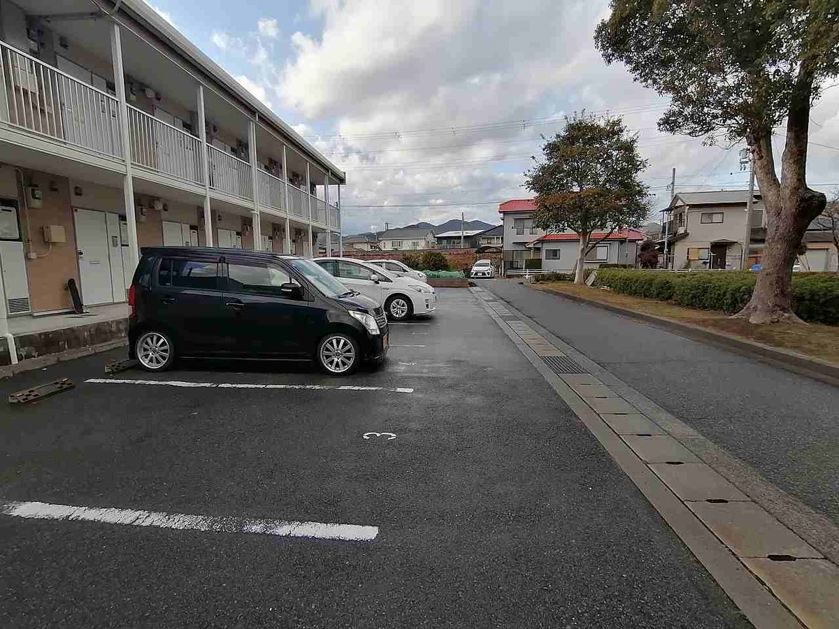 広々とした駐車場です。