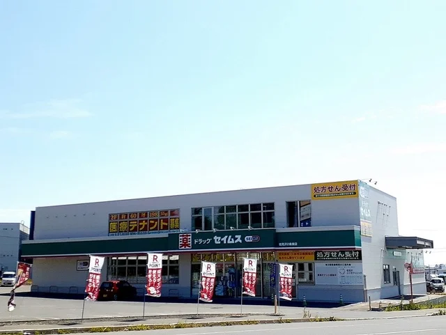 ドラッグセイムスまで750m