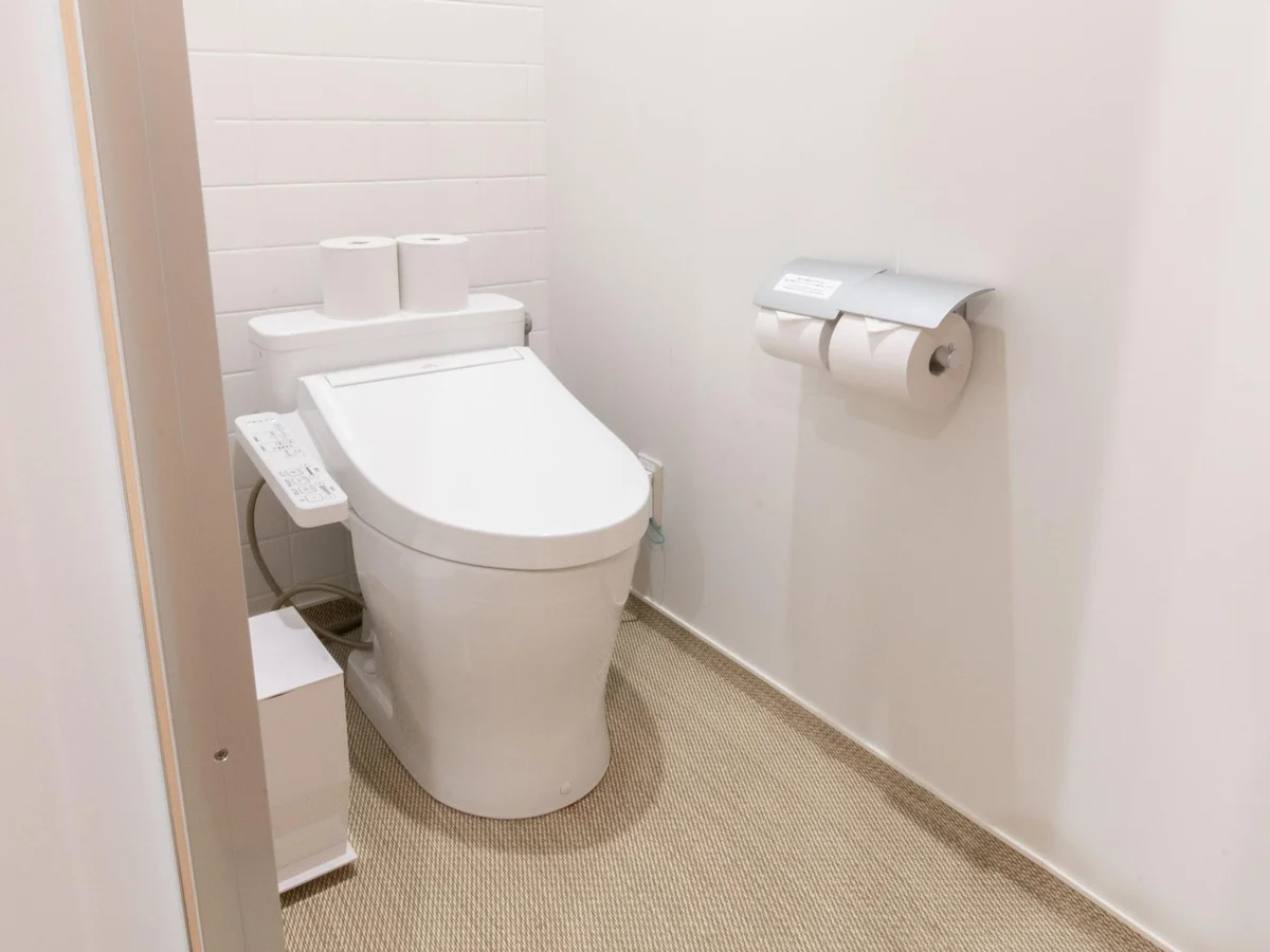 本体はウォシュレット付きのものに交換しています。