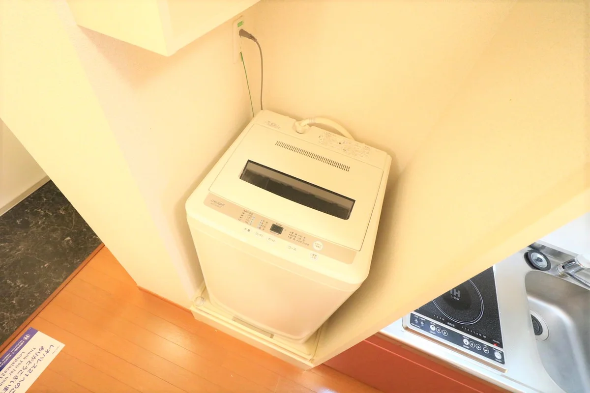 室内洗濯機完備によりお手軽に引越しが可能！