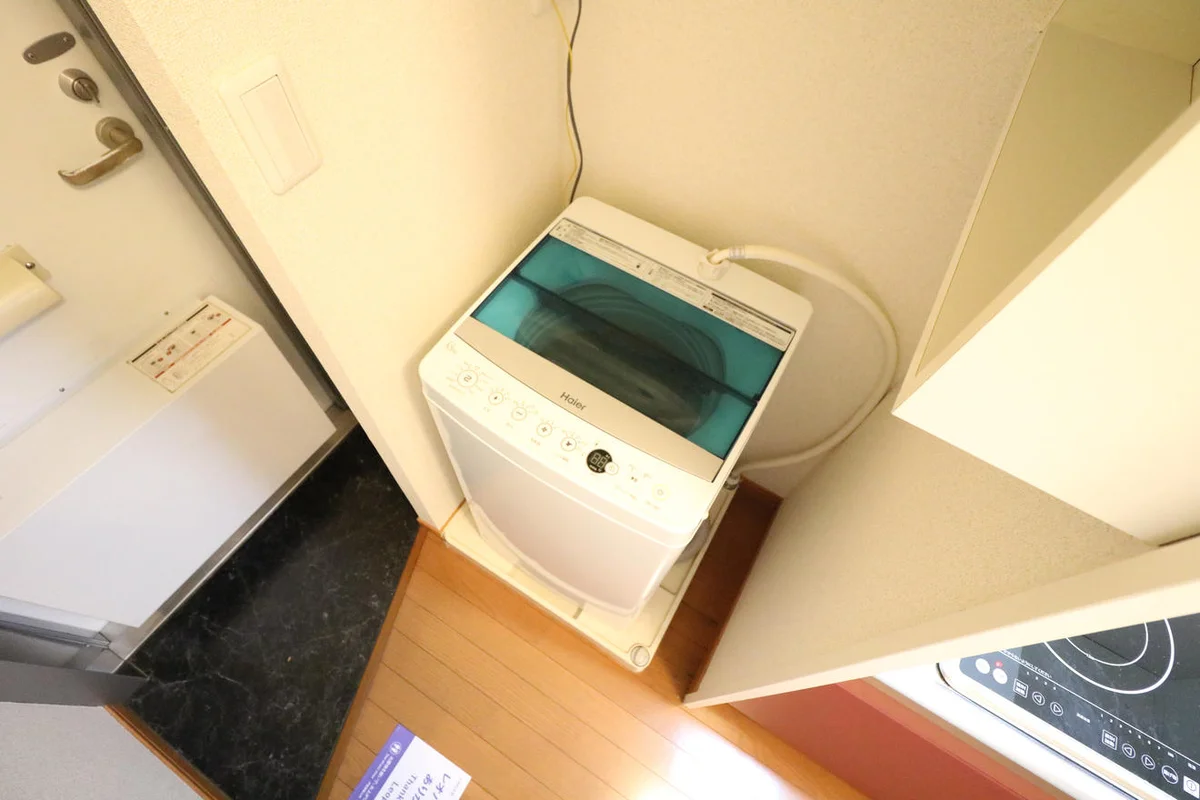 室内洗濯機完備によりお手軽に引越しが可能！