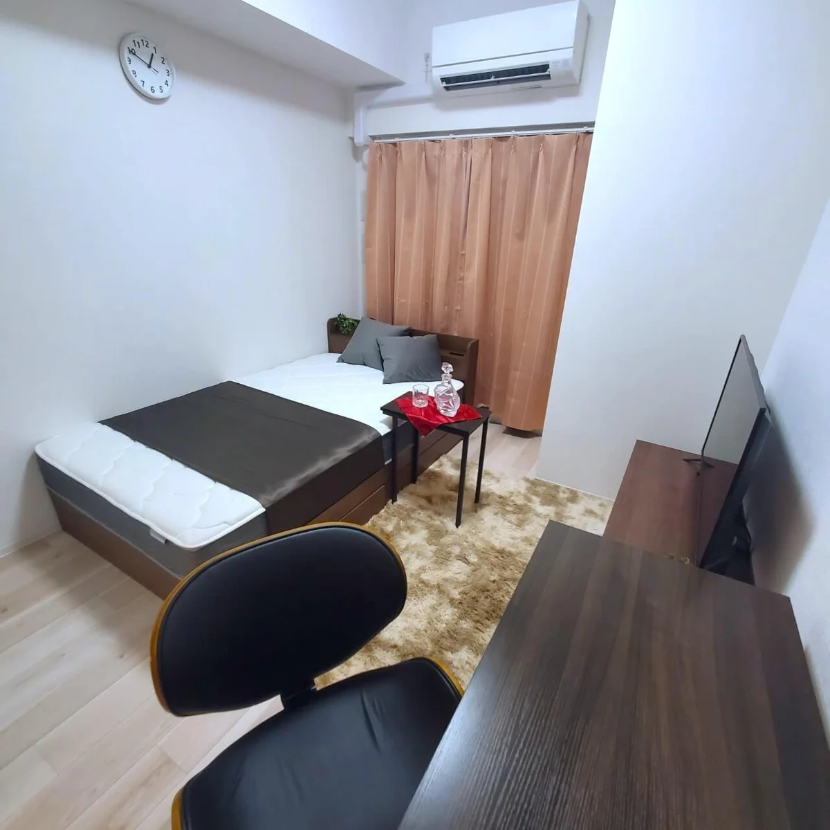 禁煙♪セミダブルできれいなお部屋♪