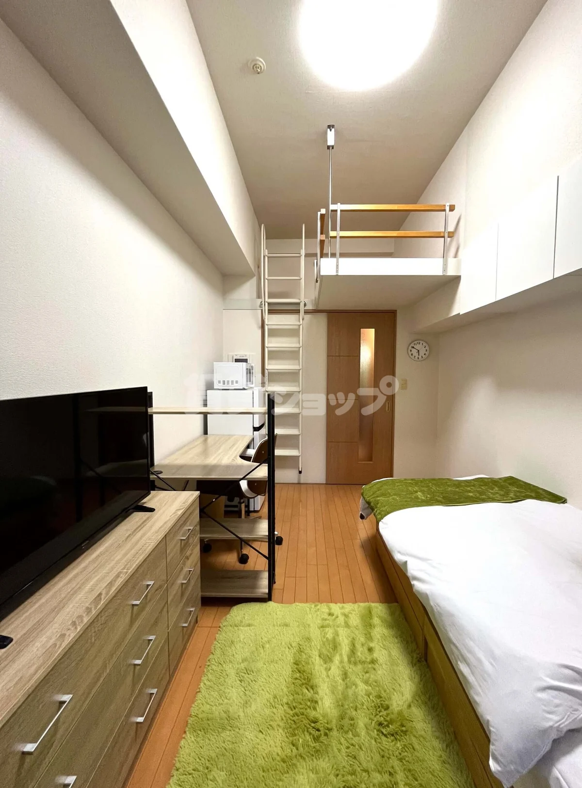 ロフト付き♪中之島の大人気部屋♪