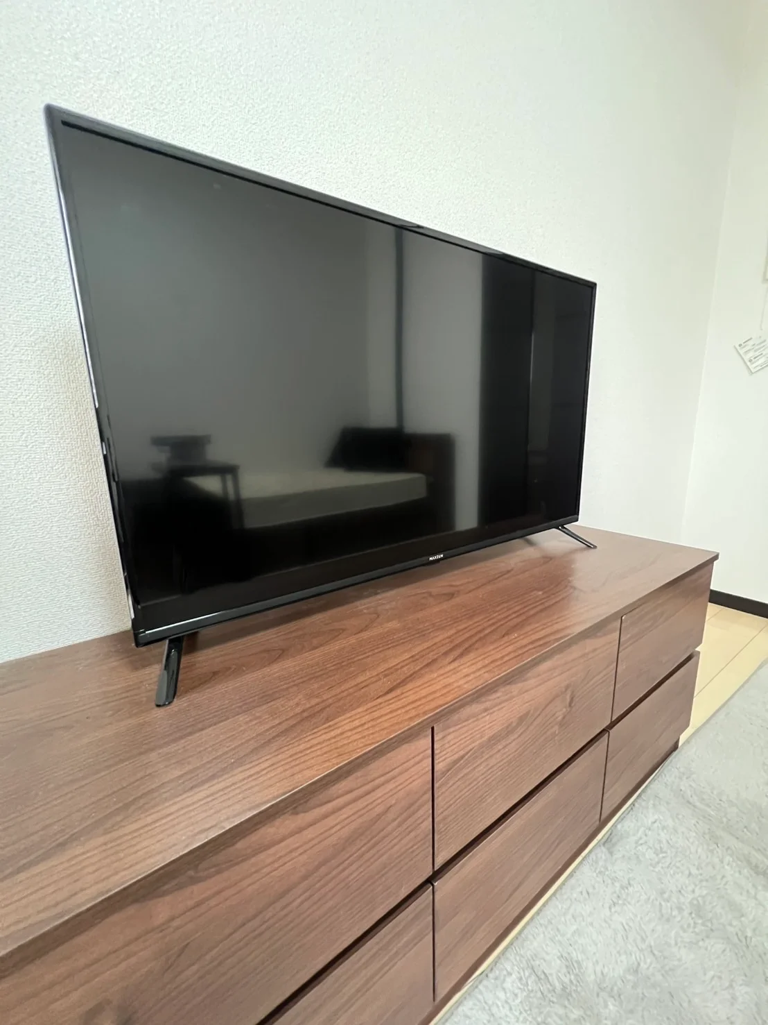 40インチの大きなテレビ♪