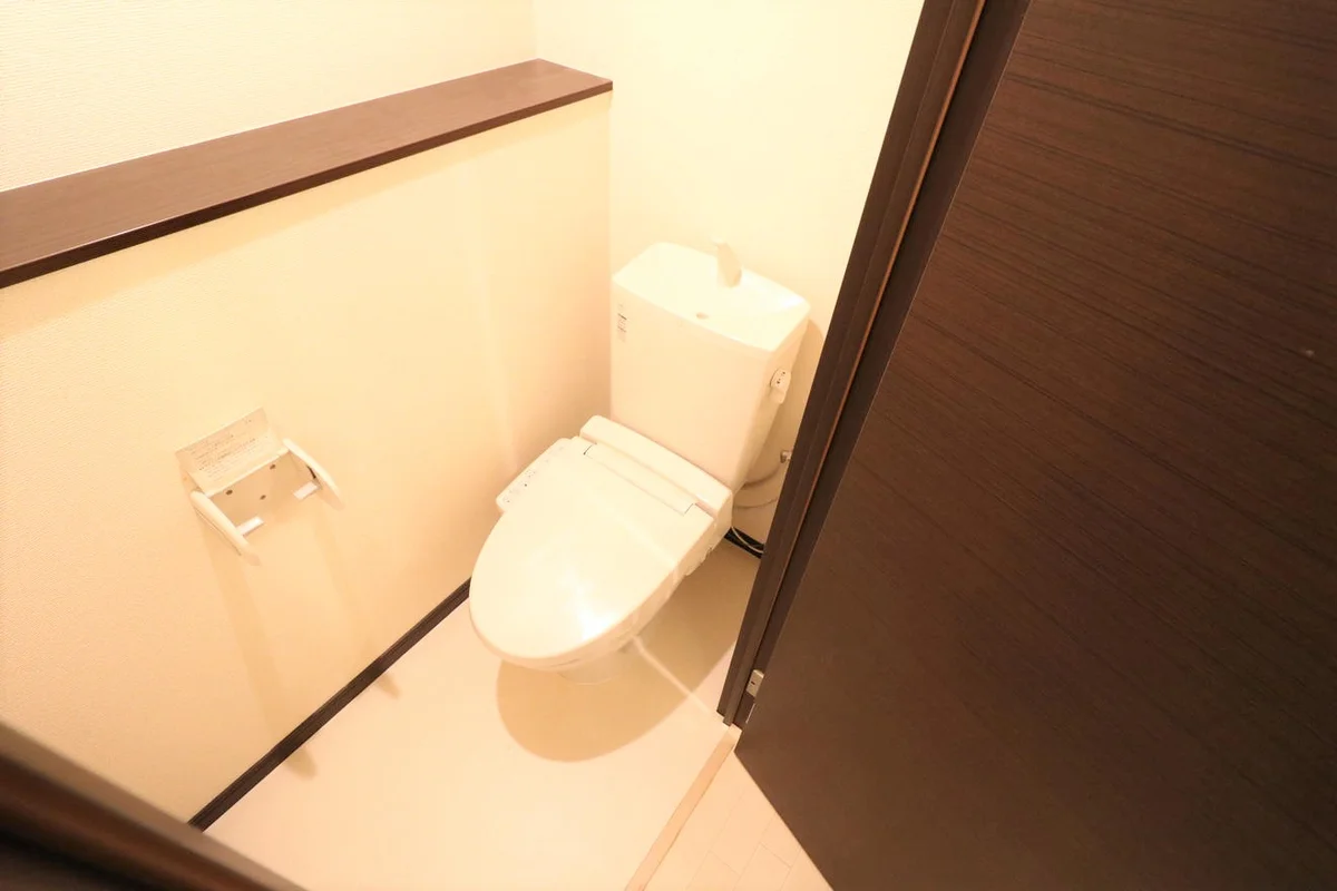 温水洗浄便座を完備しており快適な毎日を！