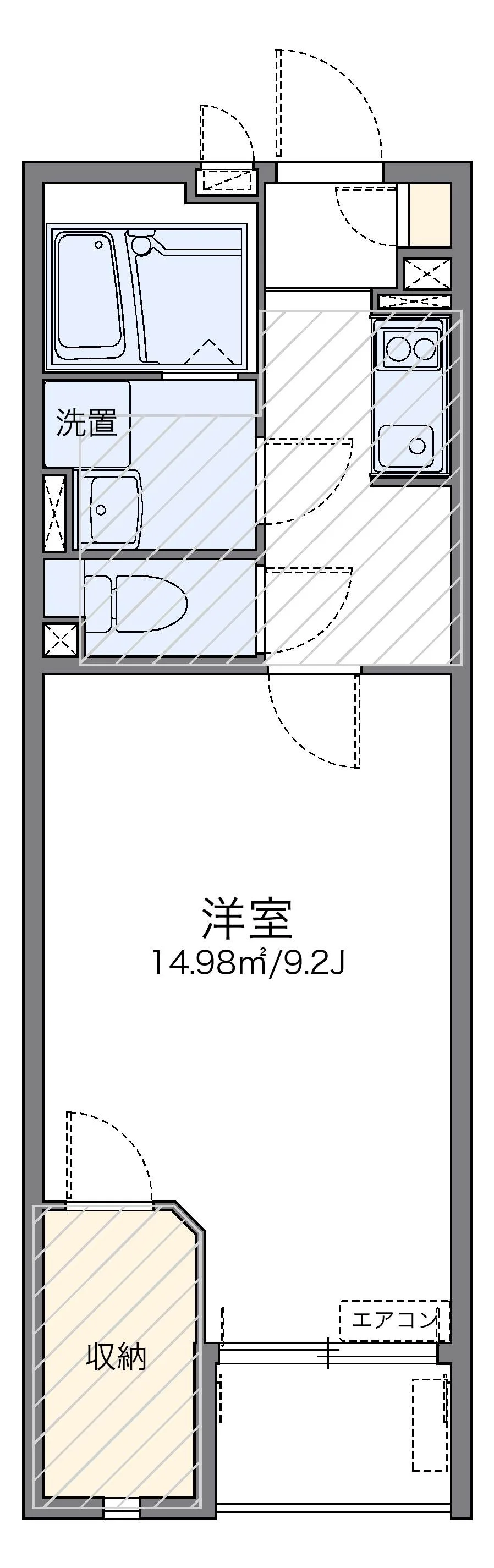 代表的な間取のため実際の間取とは異なる場合があります