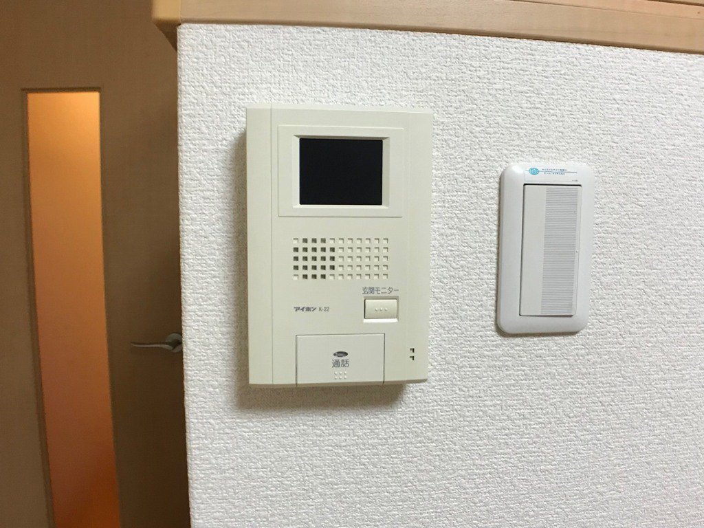 TVモニター付きインターフォン